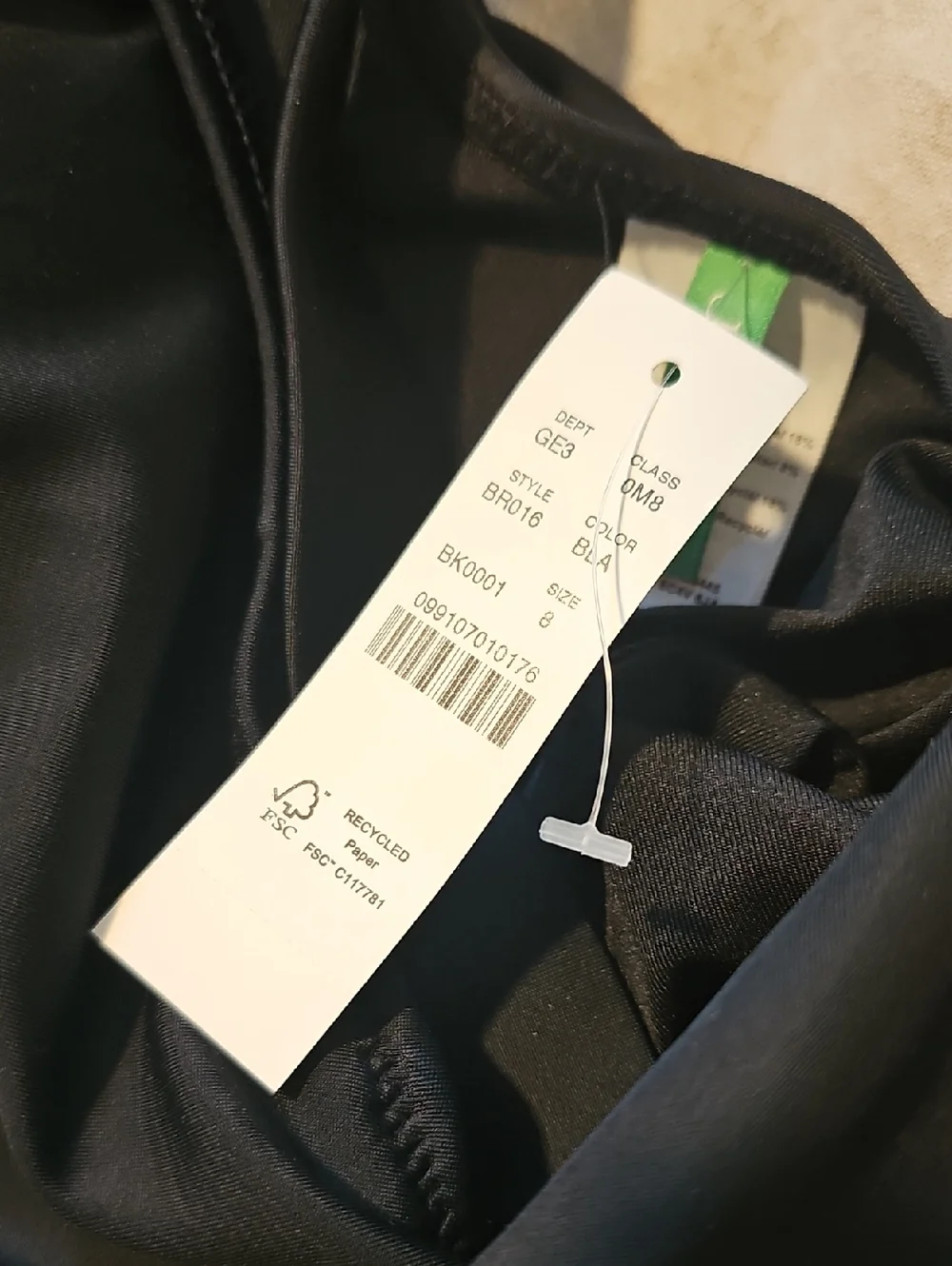 J. Crew Black Plunge One-Piece Swimsuit - Picture 5 of 7